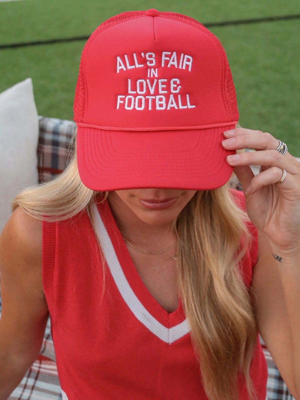 CHARLIE SOUTHERN: ALL'S FAIR TRUCKER - RED